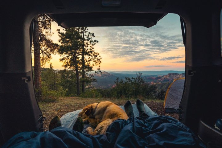How to set up a comfortable car camping sleep system