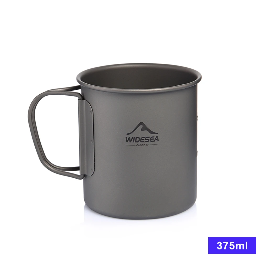 Titanium Camping Mug Lightweight Cup in 200ml to 750ml Sizes 14 Titanium Camping Mug Lightweight Cup in 200ml to 750ml Sizes - view 14