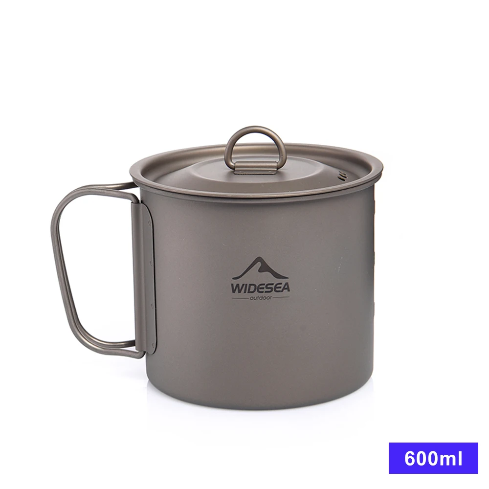 Titanium Camping Mug Lightweight Cup in 200ml to 750ml Sizes 9 Titanium Camping Mug Lightweight Cup in 200ml to 750ml Sizes - view 9