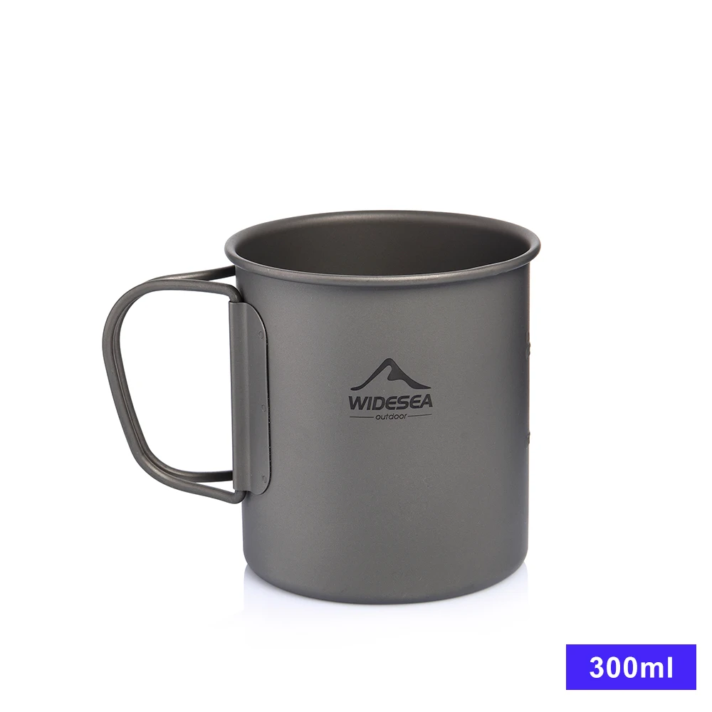 Titanium Camping Mug Lightweight Cup in 200ml to 750ml Sizes 13 Titanium Camping Mug Lightweight Cup in 200ml to 750ml Sizes - view 13