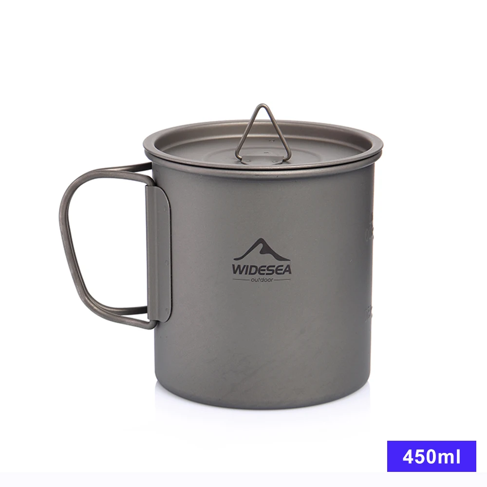 Titanium Camping Mug Lightweight Cup in 200ml to 750ml Sizes 12 Titanium Camping Mug Lightweight Cup in 200ml to 750ml Sizes - view 12