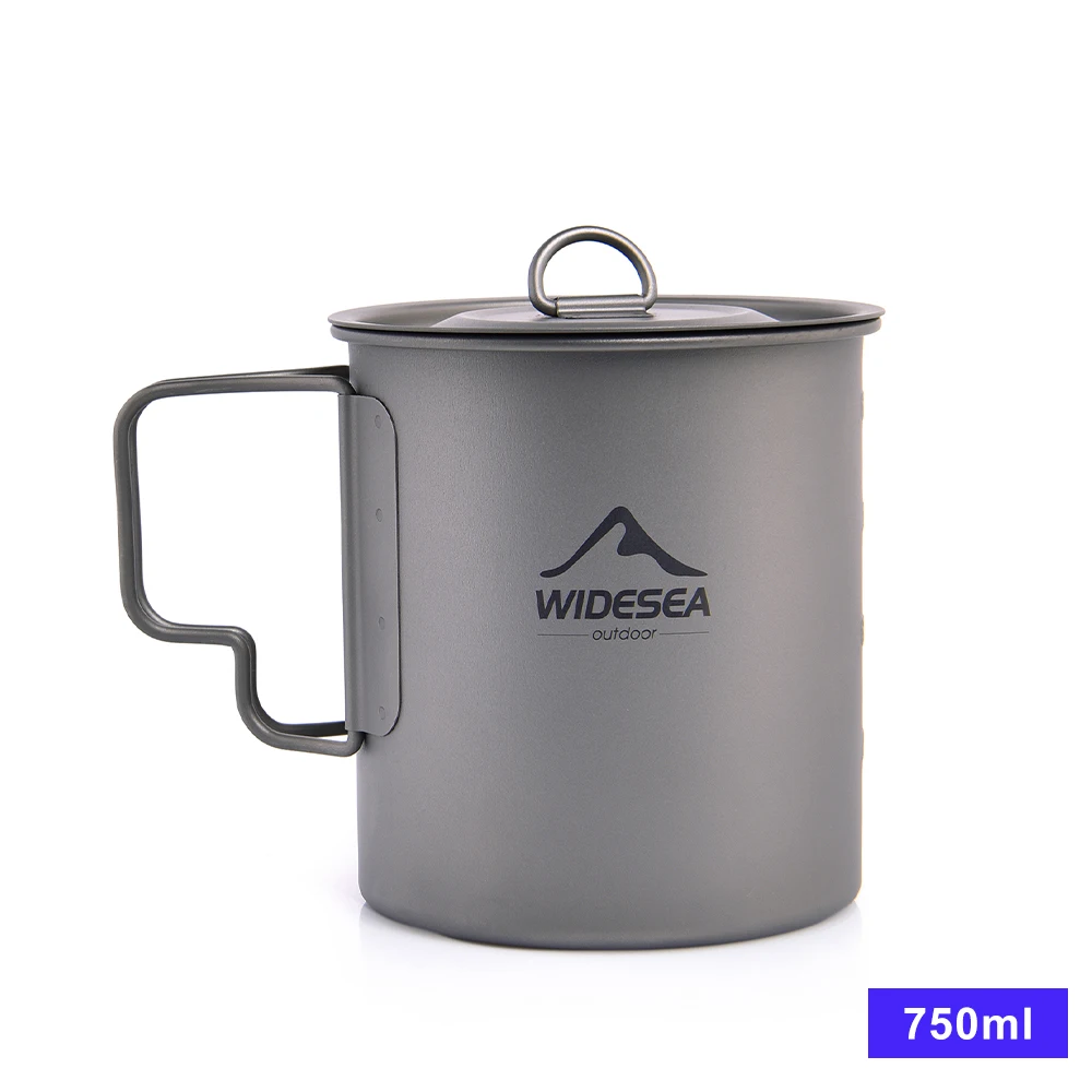 Titanium Camping Mug Lightweight Cup in 200ml to 750ml Sizes 15 Titanium Camping Mug Lightweight Cup in 200ml to 750ml Sizes - view 15