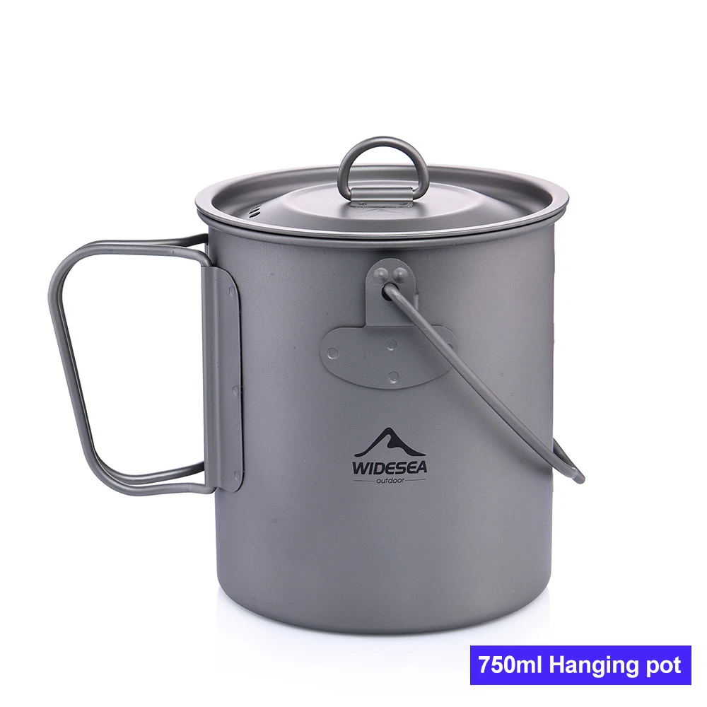 Titanium Camping Mug Lightweight Cup in 200ml to 750ml Sizes 8 Titanium Camping Mug Lightweight Cup in 200ml to 750ml Sizes - view 8