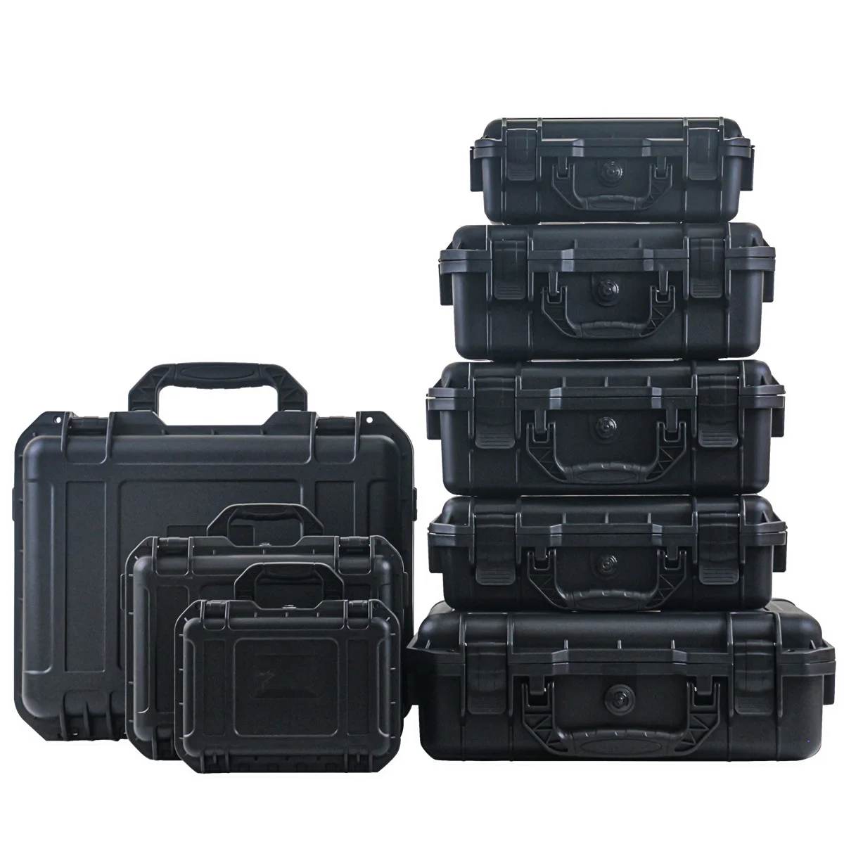 Waterproof Hard Carry Case with Pre-Cut Sponge, 6 Sizes 4 Waterproof Hard Carry Case with Pre-Cut Sponge, 6 Sizes - view 4