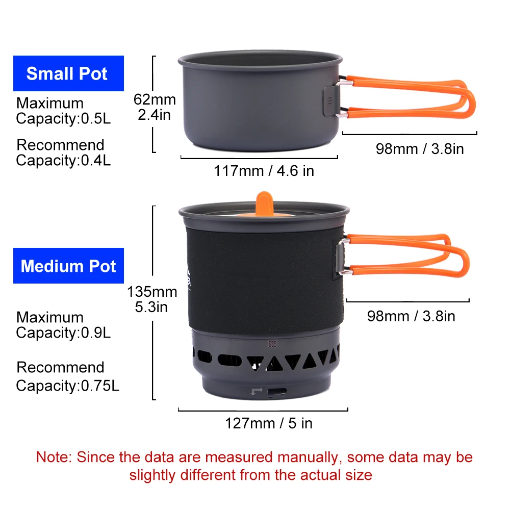 Camping Cooking System with Heat Exchanger Pot and Gas Burner 4 Camping Cooking System with Heat Exchanger Pot and Gas Burner - view 4