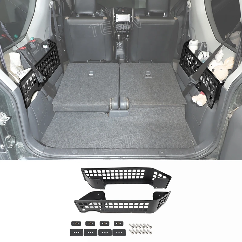 Aluminum Trunk Side Rack Storage Box for Suzuki Jimny TESIN 9 Aluminum Trunk Side Rack Storage Box for Suzuki Jimny TESIN - view 9