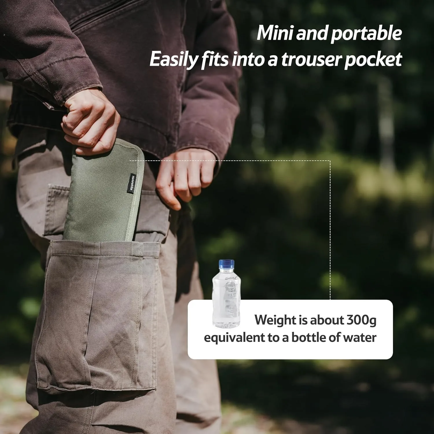 Padded Folding Camp Stool with Aluminum Frame by Naturehike 6 Padded Folding Camp Stool with Aluminum Frame by Naturehike - view 6