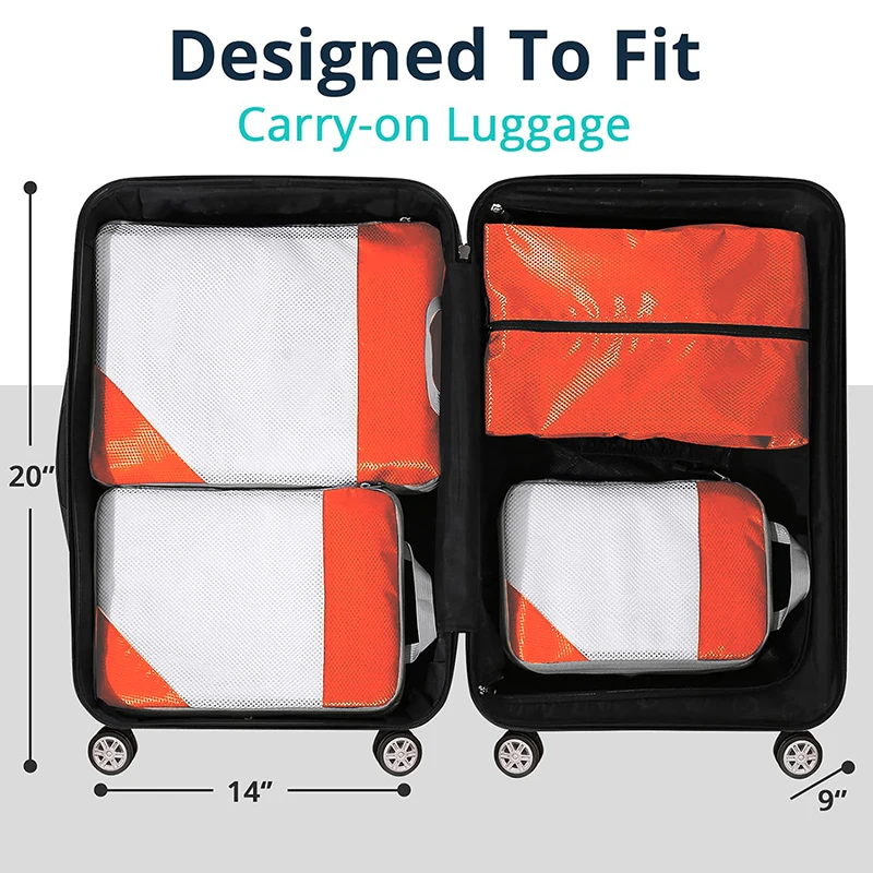 Thickened Travel Packing Bags, 4 Piece Nylon Clothes and Shoe Set 5 Thickened Travel Packing Bags, 4 Piece Nylon Clothes and Shoe Set - view 5
