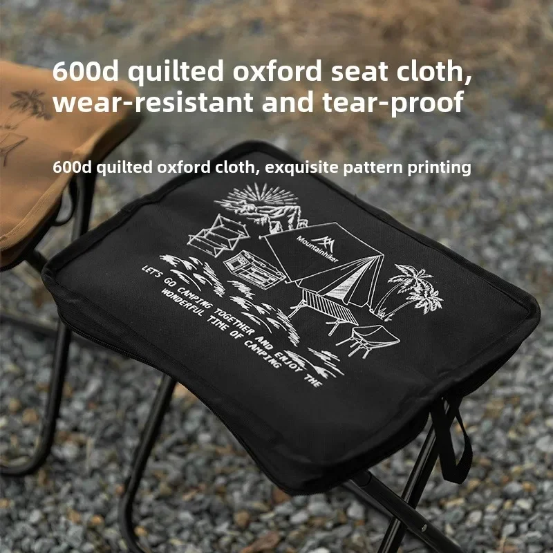 Ultralight Pocket Camping Stool 300g Aluminum and 600D Oxford 5 Ultralight Pocket Camping Stool 300g Aluminum and 600D Oxford - view 5