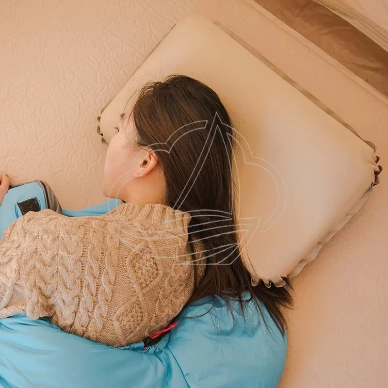 Ergonomic Self Inflating Pillow Ultralight 3D Neck Support 4 Ergonomic Self Inflating Pillow Ultralight 3D Neck Support - view 4
