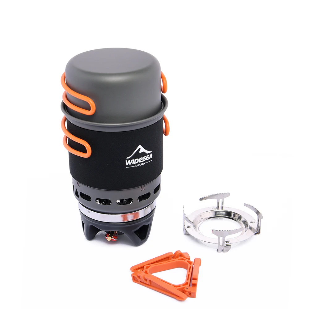 Camping Cooking System with Heat Exchanger Pot and Gas Burner 7 Camping Cooking System with Heat Exchanger Pot and Gas Burner - view 7