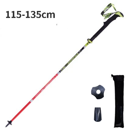 Carbon T Handle Pole Folding Quick Lock 115-135cm 8 Carbon T Handle Pole Folding Quick Lock 115-135cm - view 8