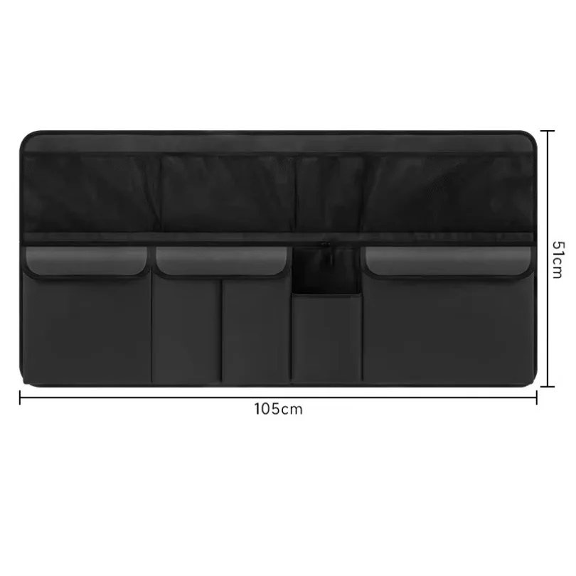 Seat Back Mesh Bag for SUV in Oxford Fabric, Gray or Black 6 Seat Back Mesh Bag for SUV in Oxford Fabric, Gray or Black - view 6