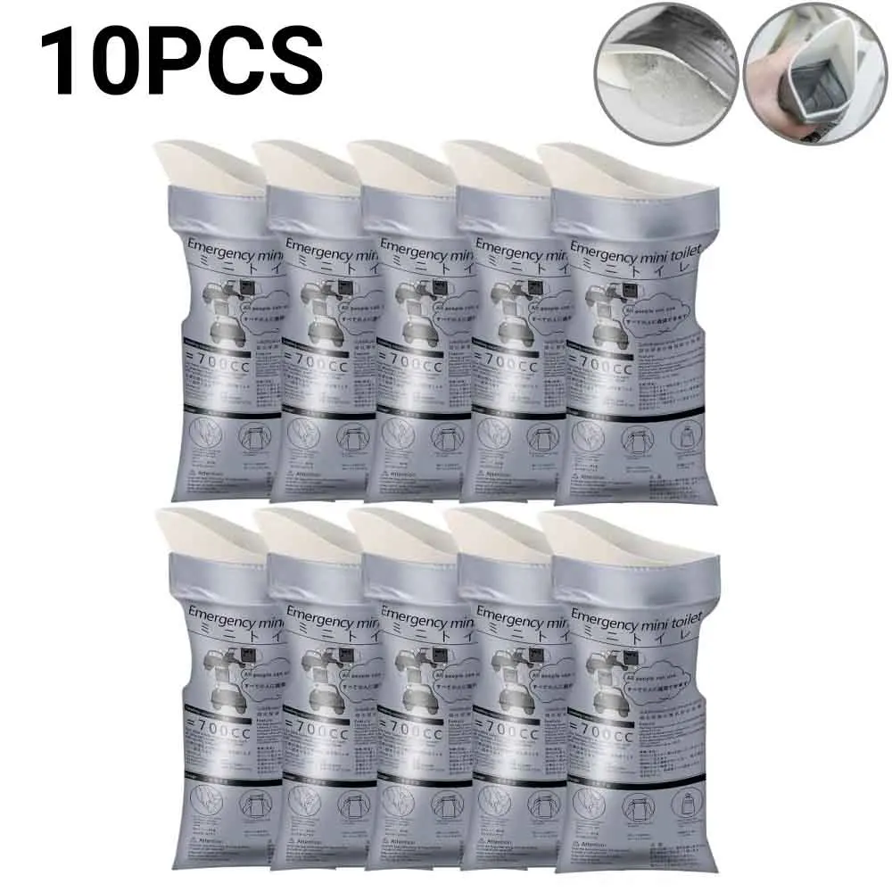 Disposable Urine Bags 700ml with Leak Proof Seal and Flow Guide 10 Disposable Urine Bags 700ml with Leak Proof Seal and Flow Guide - view 10