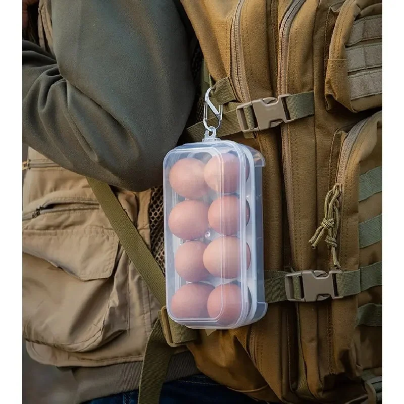 Camping Egg Storage Box Shockproof Portable Holder, 4 or 8 Grids 4 Camping Egg Storage Box Shockproof Portable Holder, 4 or 8 Grids - view 4