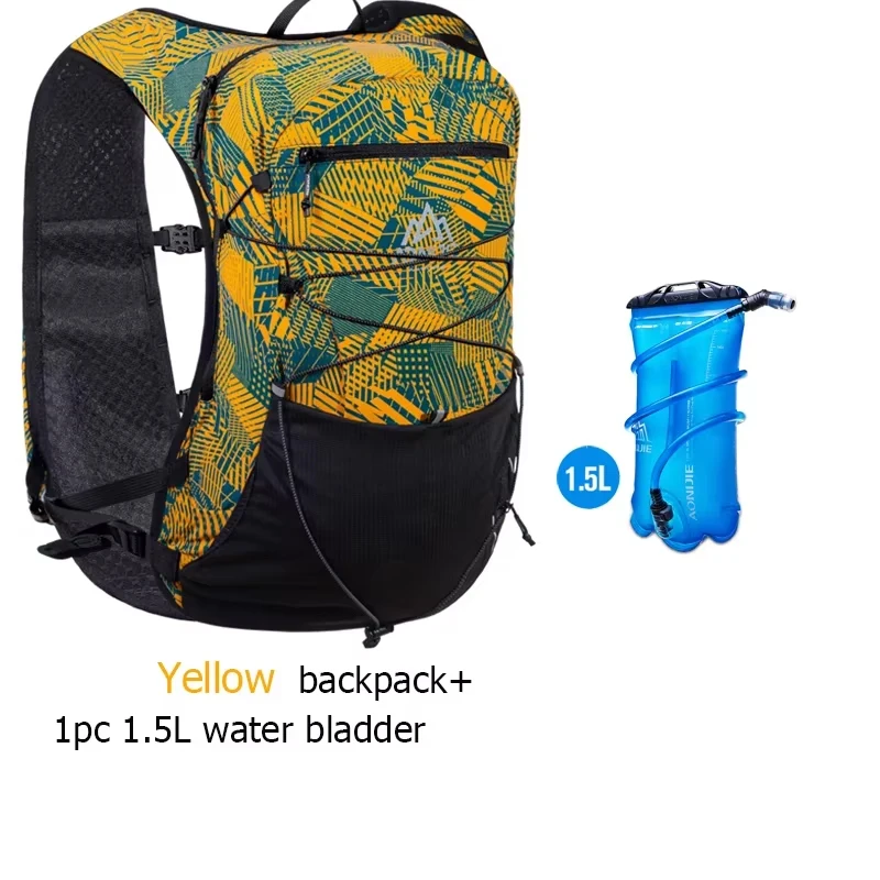 Cross Country Running Vest 12L Hydration Harness AONIJIE 8 Cross Country Running Vest 12L Hydration Harness AONIJIE - view 8