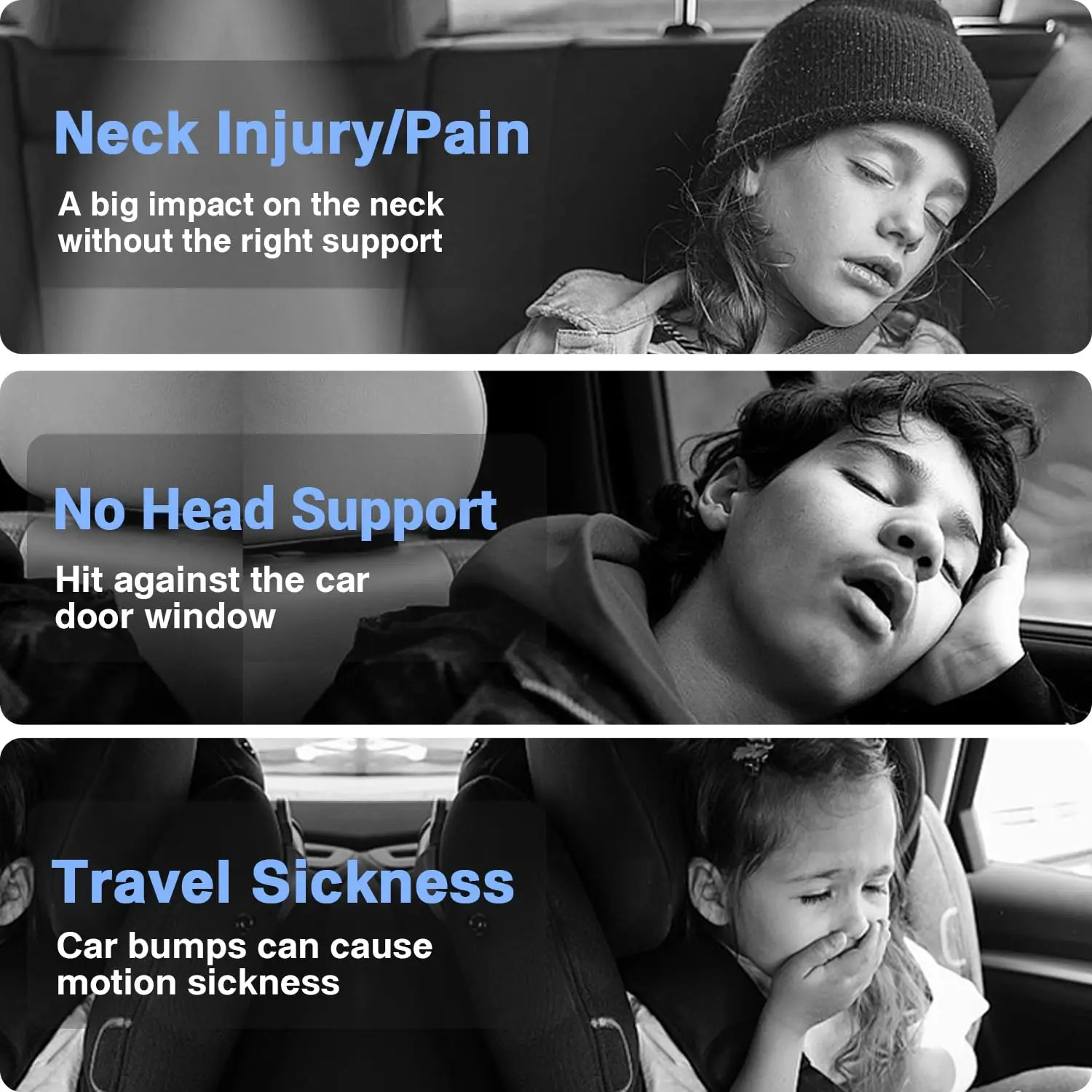 Ice Silk Headrest Pillow 360 Degree Adjustable Memory Foam 2 Ice Silk Headrest Pillow 360 Degree Adjustable Memory Foam - view 2