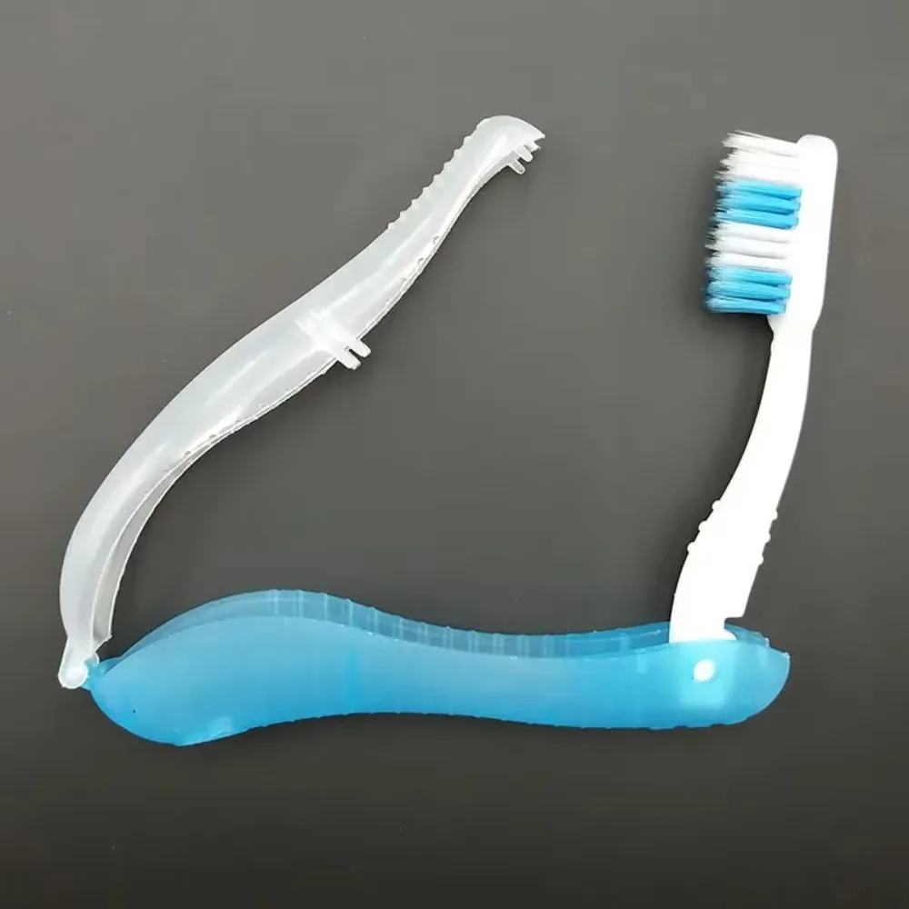 Folding Travel Toothbrush Compact Oral Care for Camping Trips 2 Folding Travel Toothbrush Compact Oral Care for Camping Trips - view 2