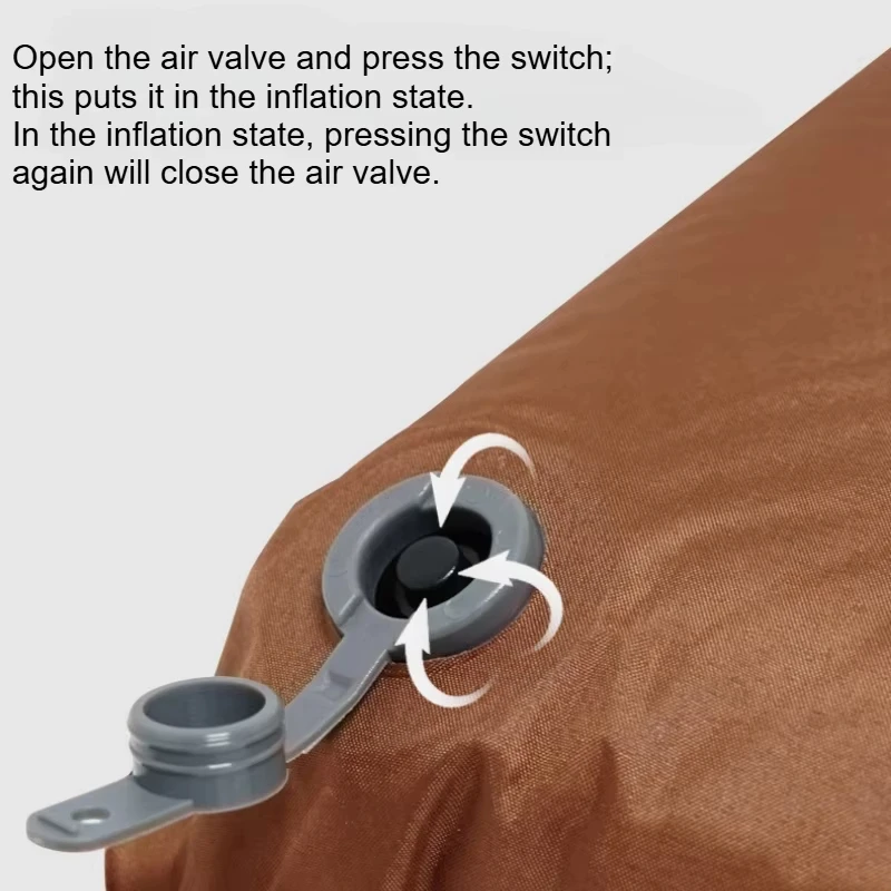Ergonomic Self Inflating Pillow Ultralight 3D Neck Support 5 Ergonomic Self Inflating Pillow Ultralight 3D Neck Support - view 5