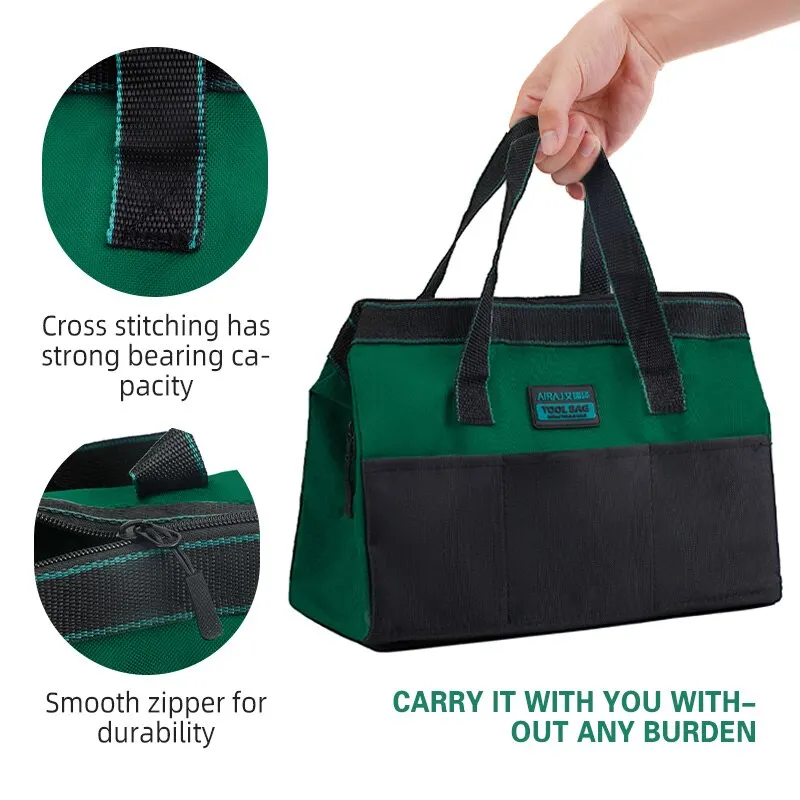 Electrician Tool Bag 13 Inch Thickened Oxford Cloth with Pockets 4 Electrician Tool Bag 13 Inch Thickened Oxford Cloth with Pockets - view 4