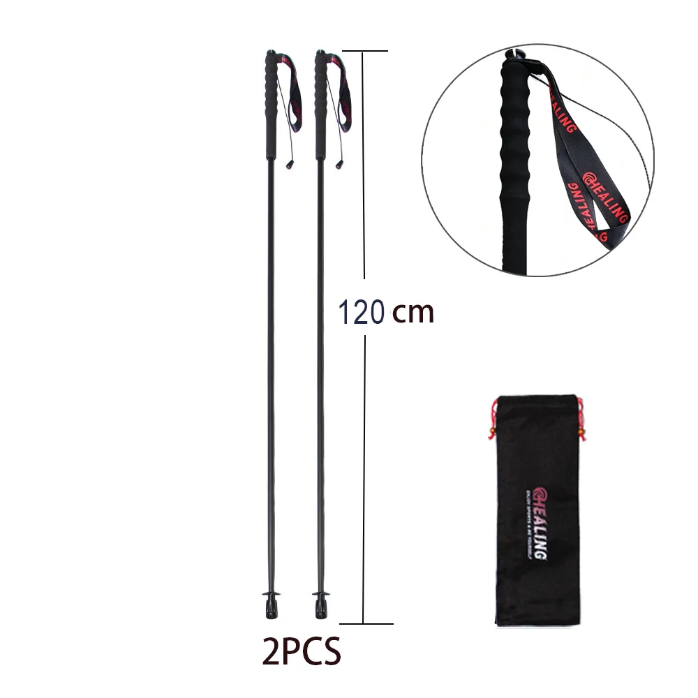 Full Carbon Trekking Pole 110g Ultralight Folding 5 Section 11 Full Carbon Trekking Pole 110g Ultralight Folding 5 Section - view 11