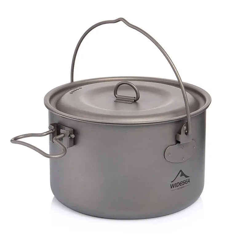 Titanium Camping Cookware, Pots 750ml to 2900ml and Frying Pans 10 Titanium Camping Cookware, Pots 750ml to 2900ml and Frying Pans - view 10