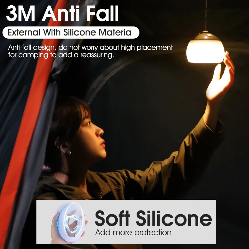 Hanging Tent Light USB Rechargeable LED Camping Lantern 5 Hanging Tent Light USB Rechargeable LED Camping Lantern - view 5