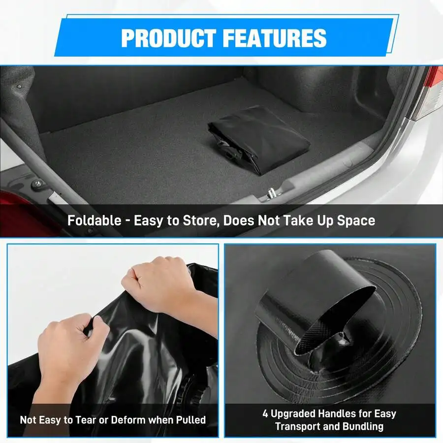 Collapsible Water Bladder Tank 240L Potable RV Storage Nilight 5 Collapsible Water Bladder Tank 240L Potable RV Storage Nilight - view 5