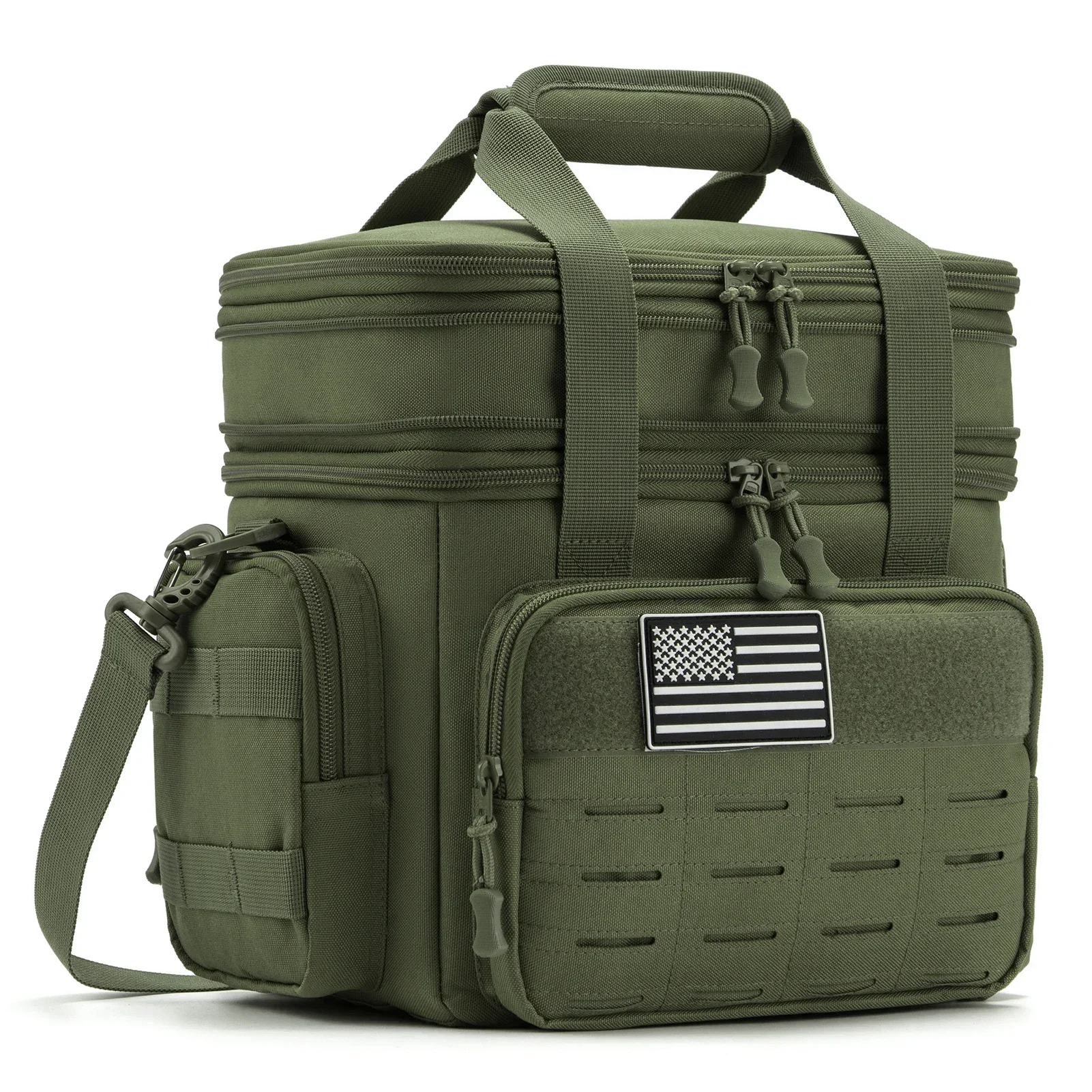 Tactical Lunch Box 18L Expandable Leakproof Insulated Cooler Bag 9 Tactical Lunch Box 18L Expandable Leakproof Insulated Cooler Bag - view 9