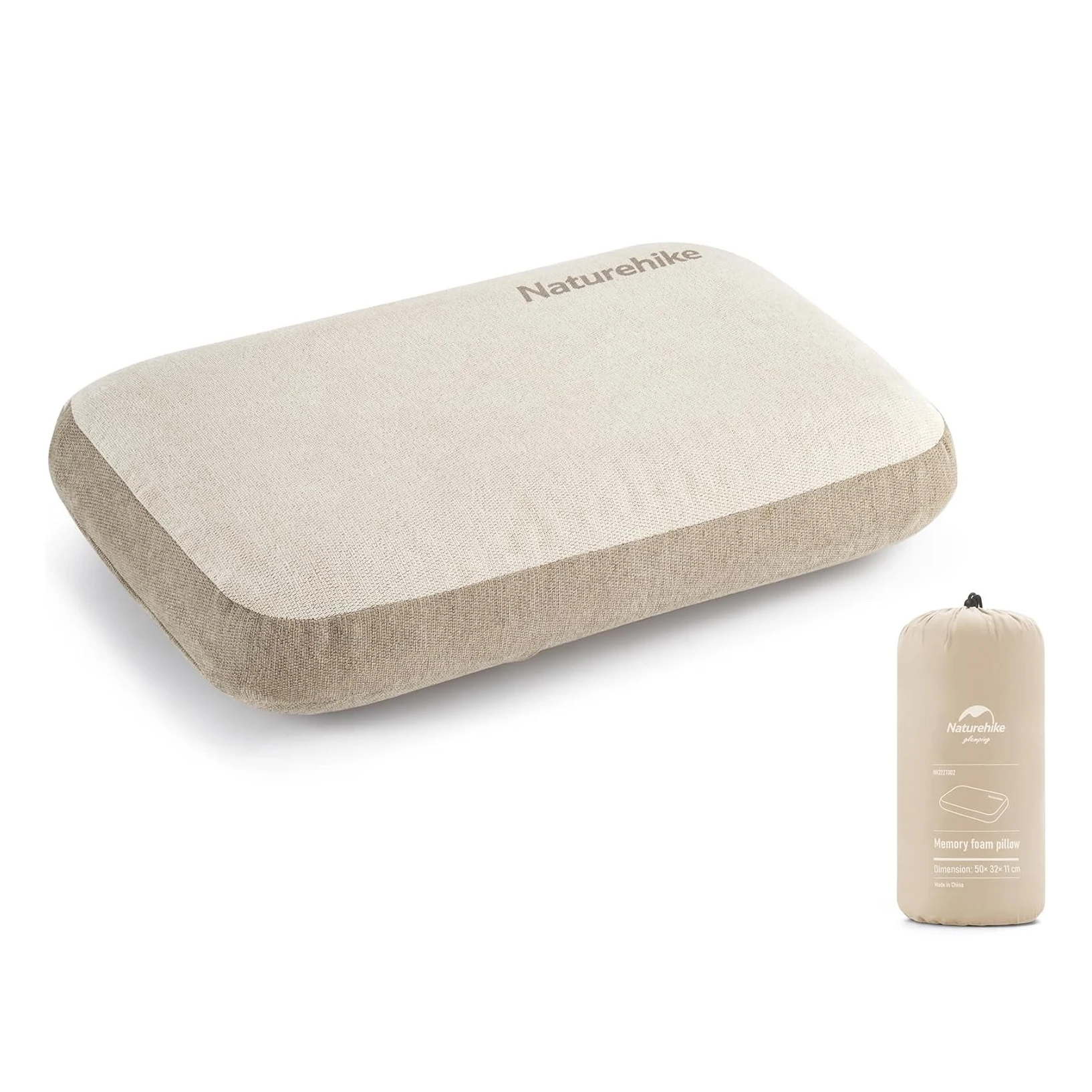 Memory Foam Camping Pillow Square Portable Travel Naturehike 7 Memory Foam Camping Pillow Square Portable Travel Naturehike - view 7
