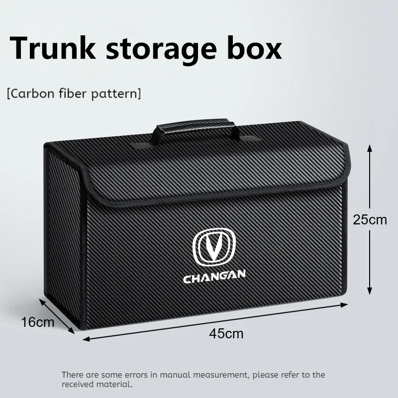 Foldable Leather Storage Box for Changan CS75 Plus and More 8 Foldable Leather Storage Box for Changan CS75 Plus and More - view 8