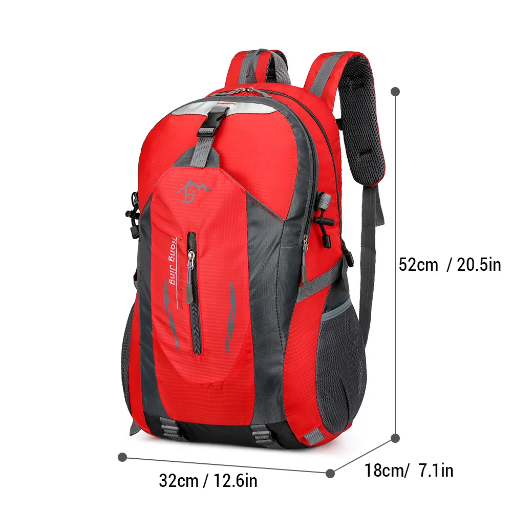 Ripstop Hiking Backpack 40L Lightweight Water Resistant Daypack 2 Ripstop Hiking Backpack 40L Lightweight Water Resistant Daypack - view 2