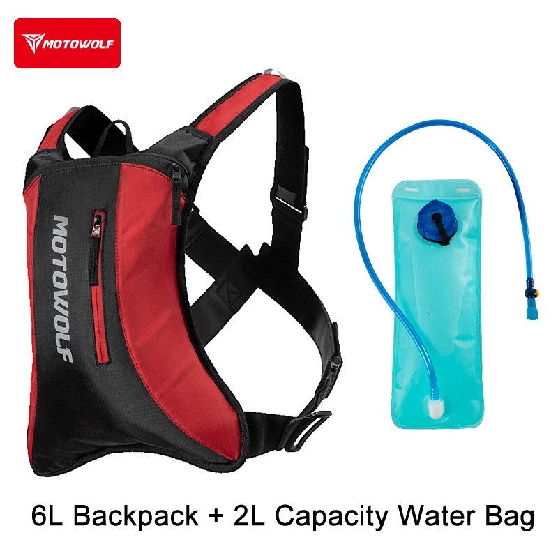 Motocross Hydration Pack with 2L EVA Water Bag for MTB Riding 9 Motocross Hydration Pack with 2L EVA Water Bag for MTB Riding - view 9