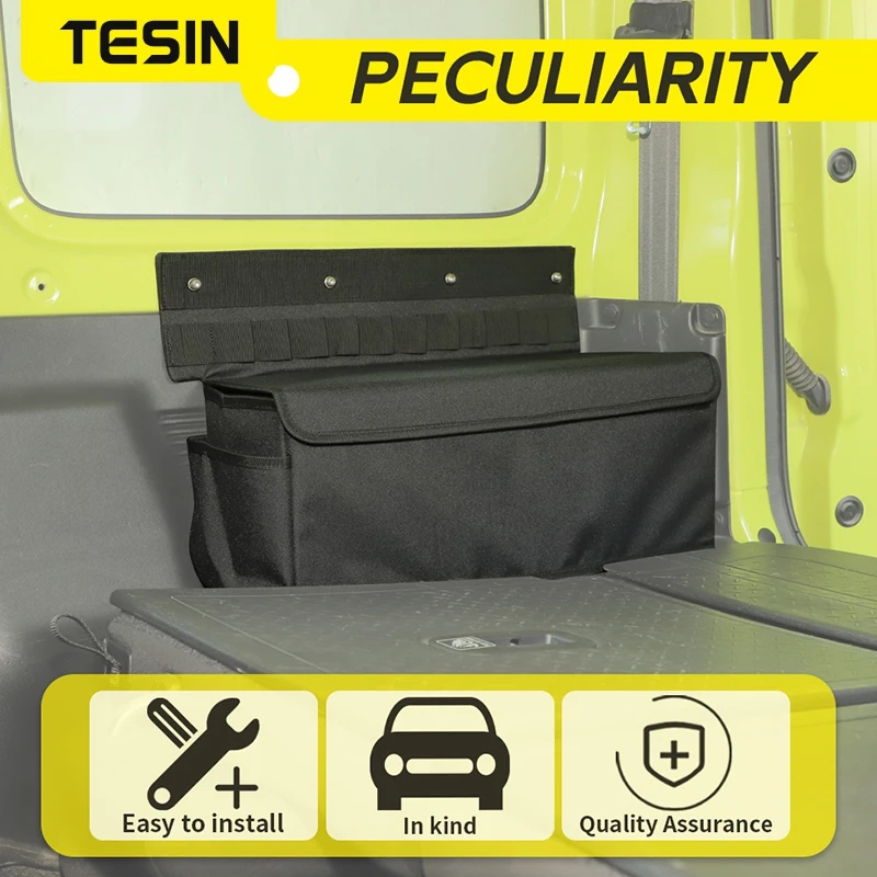 Rear Trunk Side Organizer for Suzuki Jimny JB74 2019 Up TESIN 5 Rear Trunk Side Organizer for Suzuki Jimny JB74 2019 Up TESIN - view 5