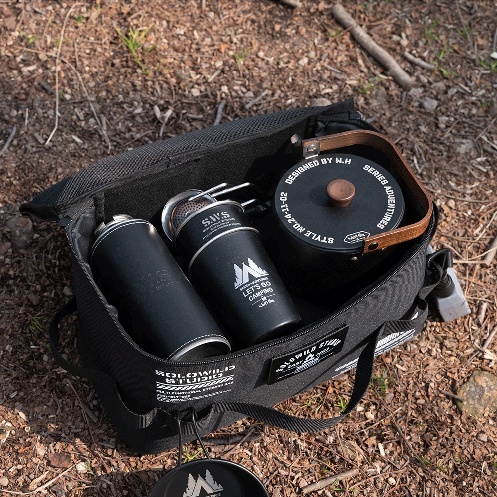 Gas Tank Storage Bag with Mesh Lid Pocket and Removable Dividers 5 Gas Tank Storage Bag with Mesh Lid Pocket and Removable Dividers - view 5