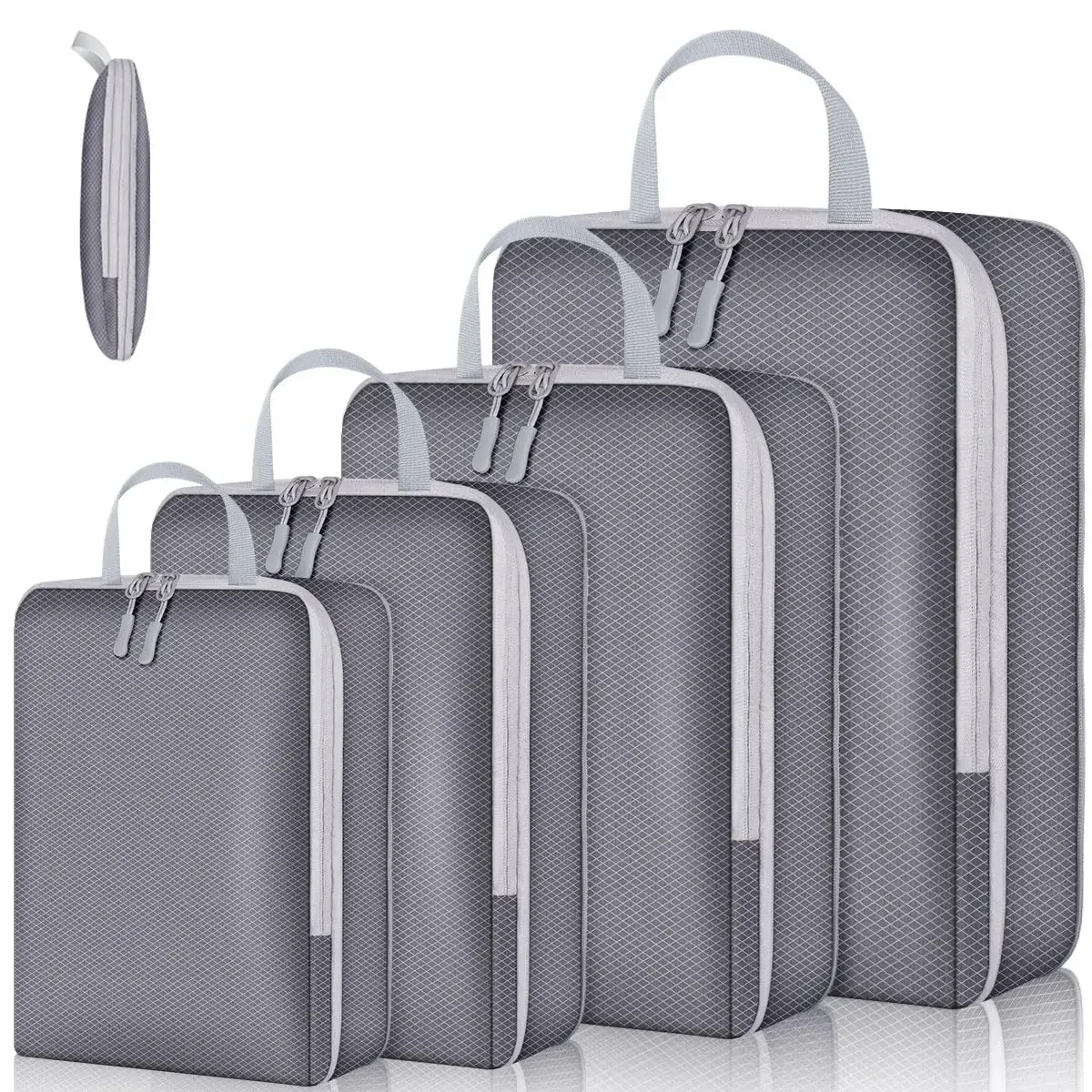 Lightweight Expandable Packing Cubes, 4 Piece Compression Set 9 Lightweight Expandable Packing Cubes, 4 Piece Compression Set - view 9