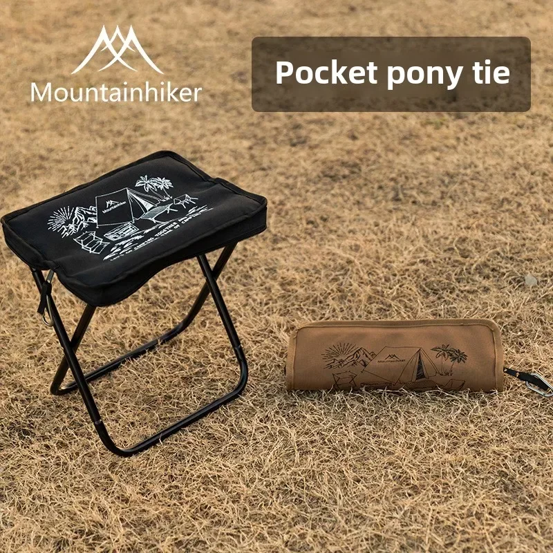 Ultralight Pocket Camping Stool 300g Aluminum and 600D Oxford 2 Ultralight Pocket Camping Stool 300g Aluminum and 600D Oxford - view 2