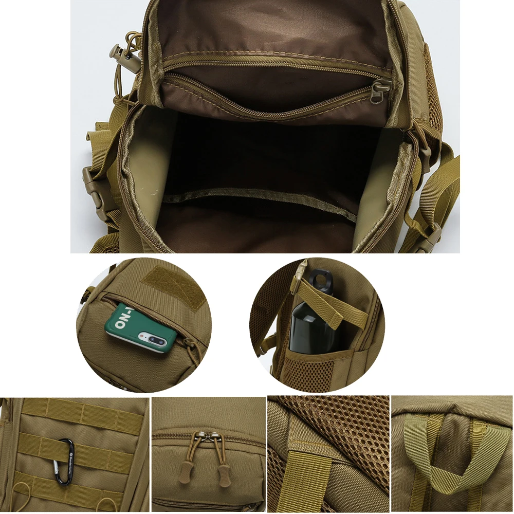 Mini Tactical Daypack 10L or 20L MOLLE Backpack for Hiking 5 Mini Tactical Daypack 10L or 20L MOLLE Backpack for Hiking - view 5