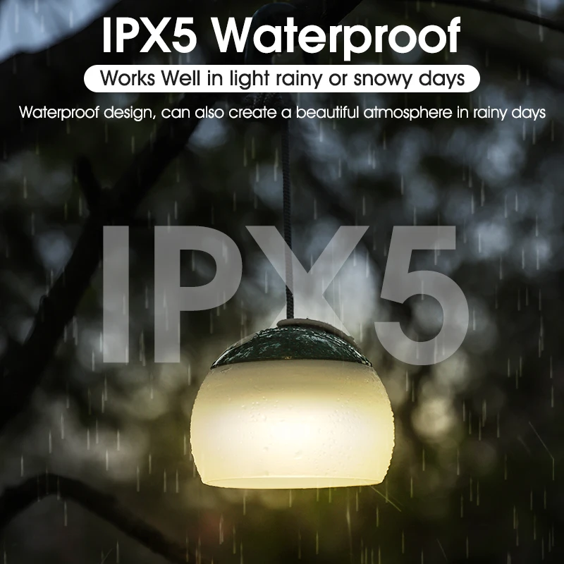 Hanging Tent Light USB Rechargeable LED Camping Lantern 3 Hanging Tent Light USB Rechargeable LED Camping Lantern - view 3