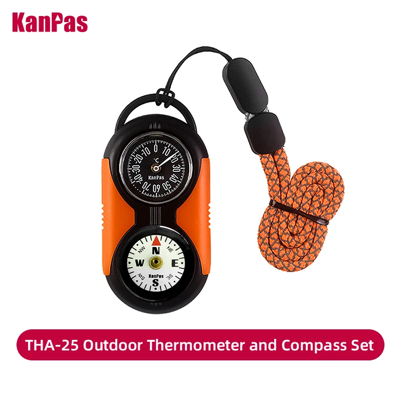 Thermometer Compass Kit with Hygrometer Zinc Metal Housing KANPAS 8 Thermometer Compass Kit with Hygrometer Zinc Metal Housing KANPAS - view 8