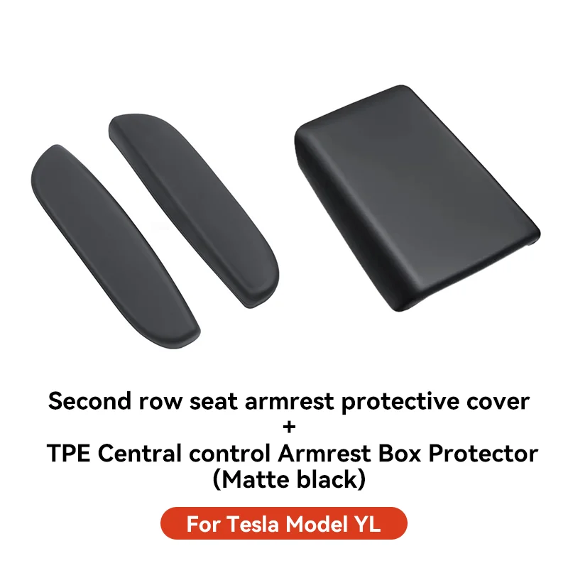 Silicone Armrest Cover for Tesla Model YL Second Row Seat 9 Silicone Armrest Cover for Tesla Model YL Second Row Seat - view 9
