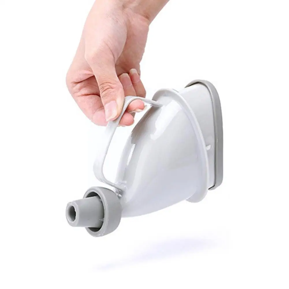 Male Urinal Funnel Portable Car Camping Pee Funnel in Gray 5 Male Urinal Funnel Portable Car Camping Pee Funnel in Gray - view 5