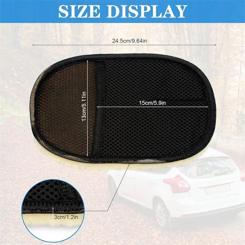Microfiber Car Wash Mitt Soft Fleece Glove in 1 to 10 Packs 6 Microfiber Car Wash Mitt Soft Fleece Glove in 1 to 10 Packs - view 6