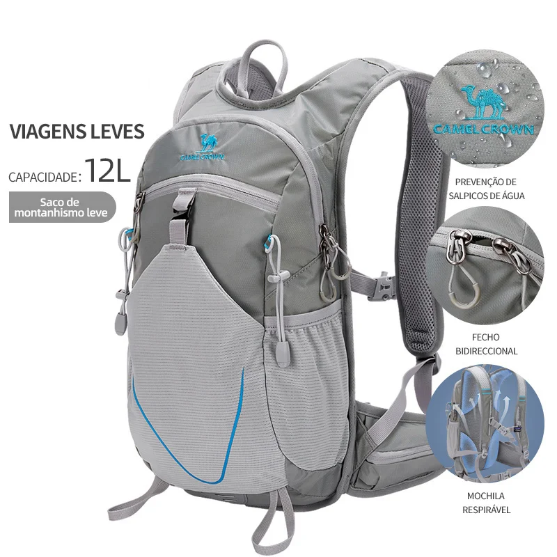 Cross Country Running Backpack Lightweight - Golden Camel 8 Cross Country Running Backpack Lightweight - Golden Camel - view 8