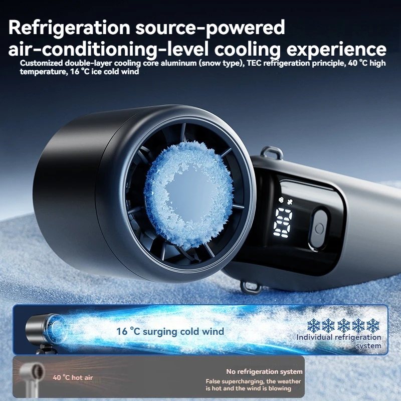 Foldable Handheld Fan 4000mAh High Speed Portable Fan by JPNPL 4 Foldable Handheld Fan 4000mAh High Speed Portable Fan by JPNPL - view 4