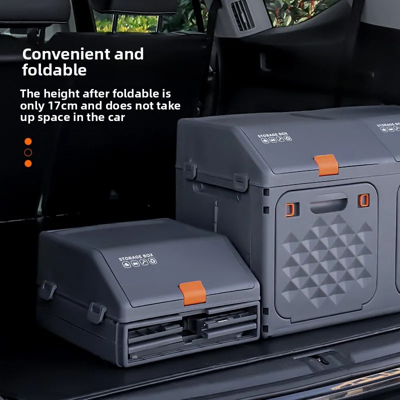 Foldable Camping Storage Box with Bevel Design, 33L or 66L 4 Foldable Camping Storage Box with Bevel Design, 33L or 66L - view 4