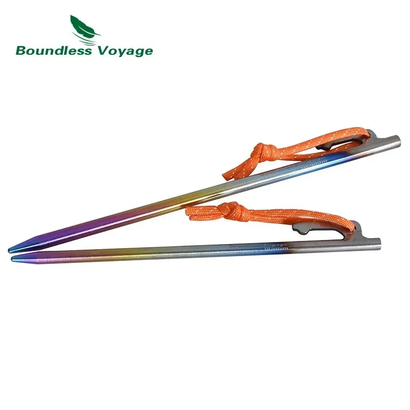 Heavy Duty Titanium Stakes 6 Pack in 20 to 40cm Lengths 5 Heavy Duty Titanium Stakes 6 Pack in 20 to 40cm Lengths - view 5