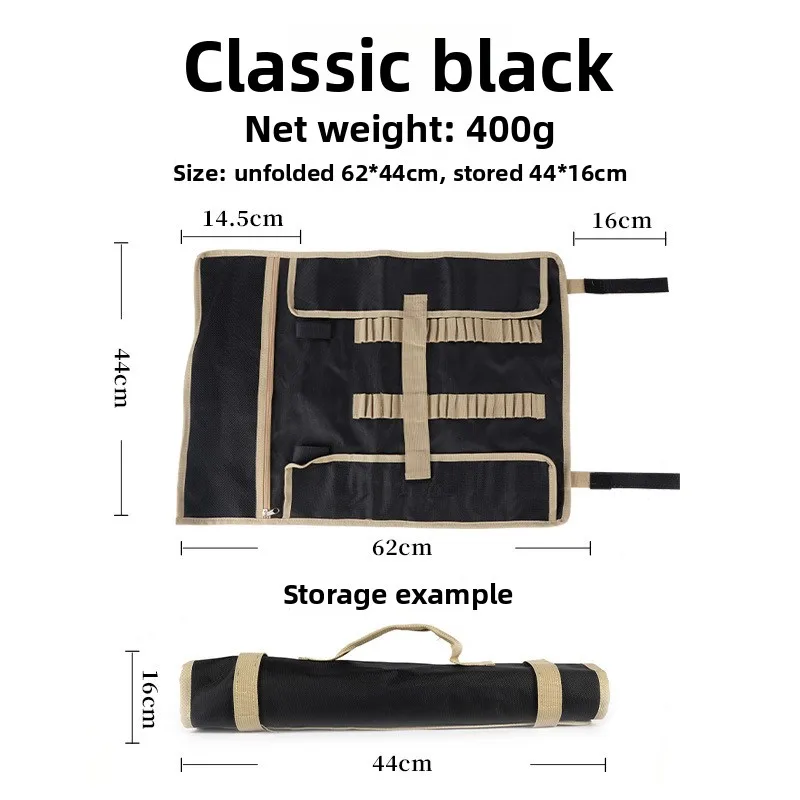 Tent Stake Roll Bag Heavy Duty PVC Peg and Hammer Organizer 8 Tent Stake Roll Bag Heavy Duty PVC Peg and Hammer Organizer - view 8