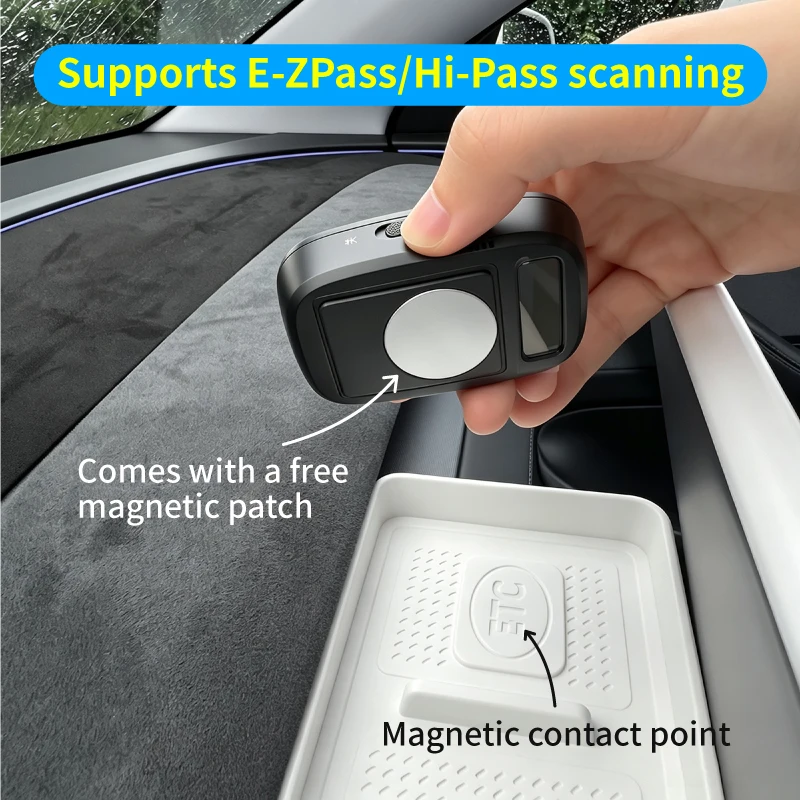 TPE Console Organizer Tray for Tesla Model 3 Highland and Model Y 4 TPE Console Organizer Tray for Tesla Model 3 Highland and Model Y - view 4