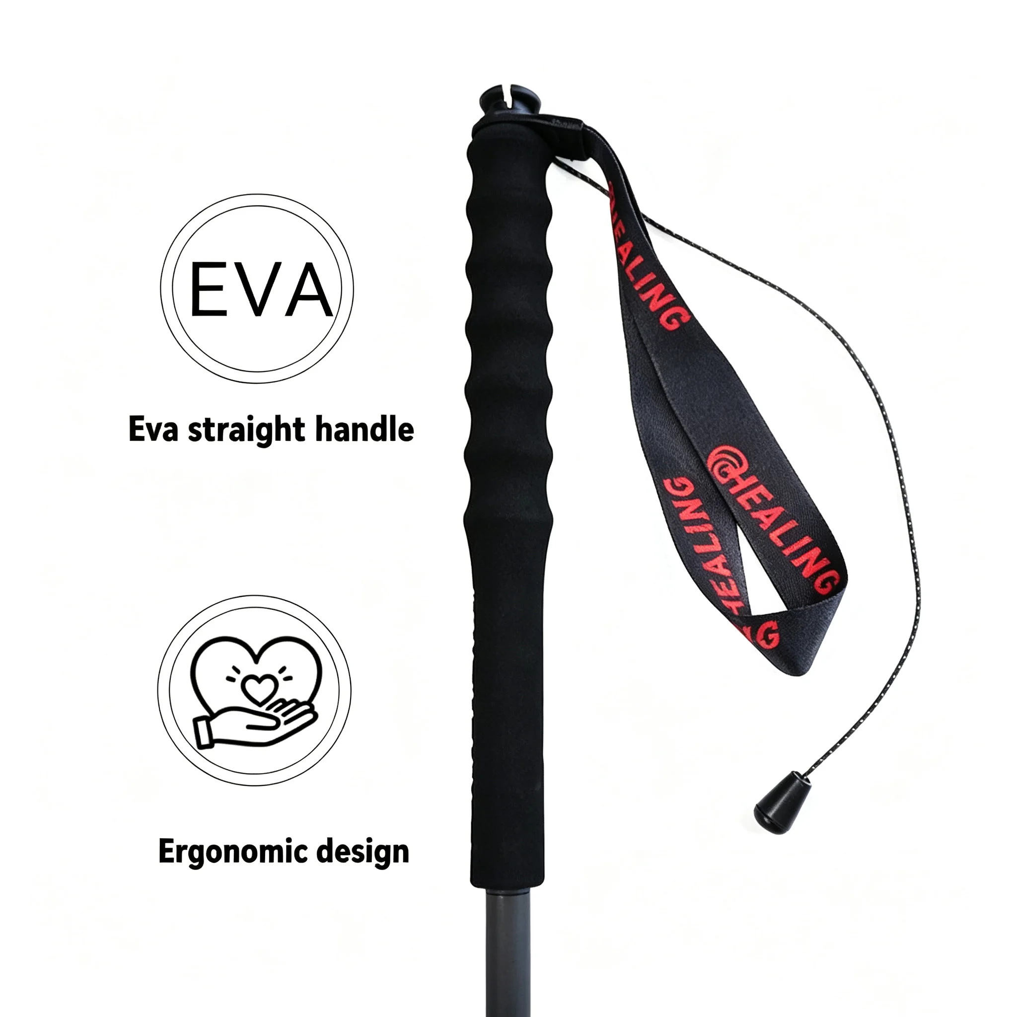 Full Carbon Trekking Pole 110g Ultralight Folding 5 Section 3 Full Carbon Trekking Pole 110g Ultralight Folding 5 Section - view 3